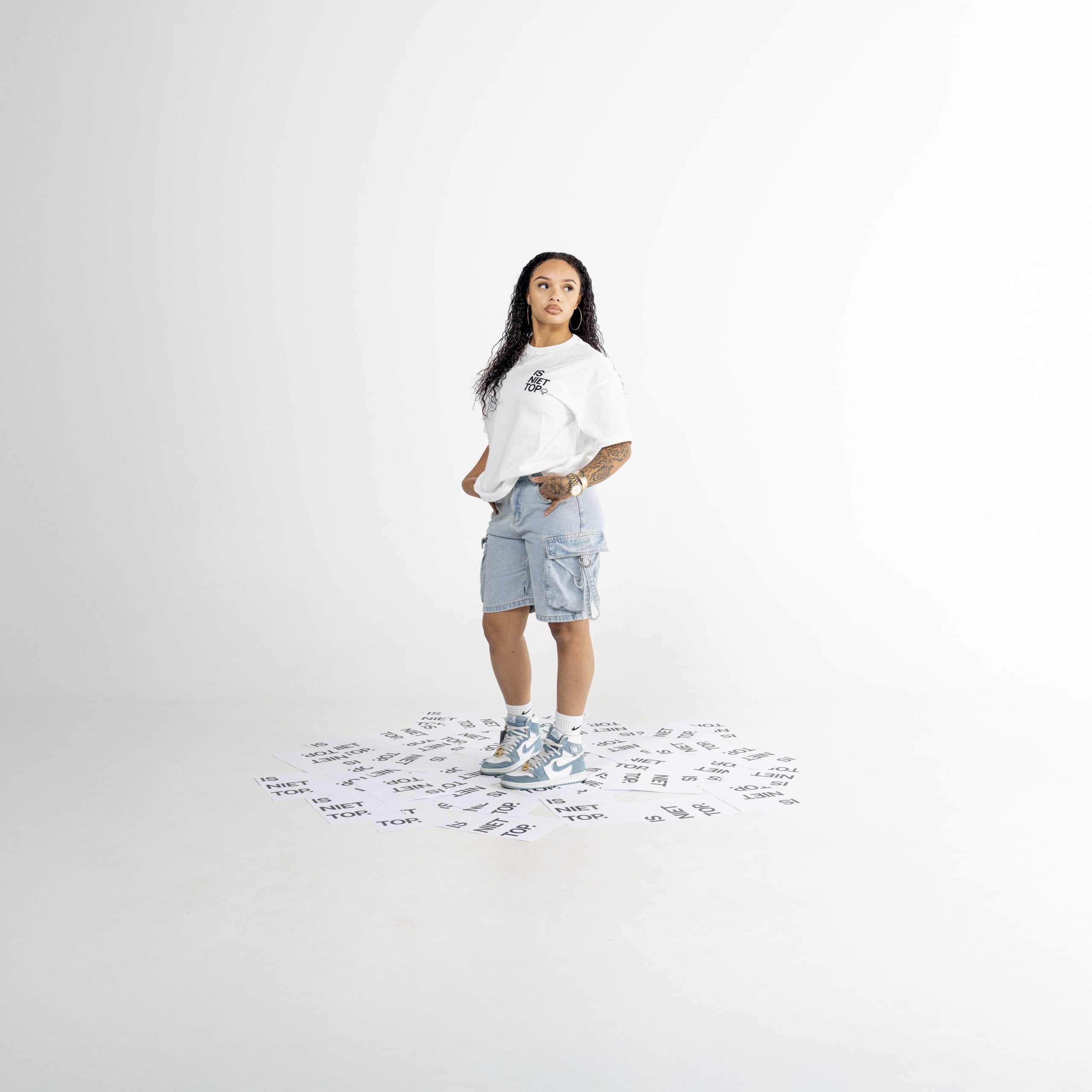 ISNIETTOP T-shirt - Wit - Afbeelding 2