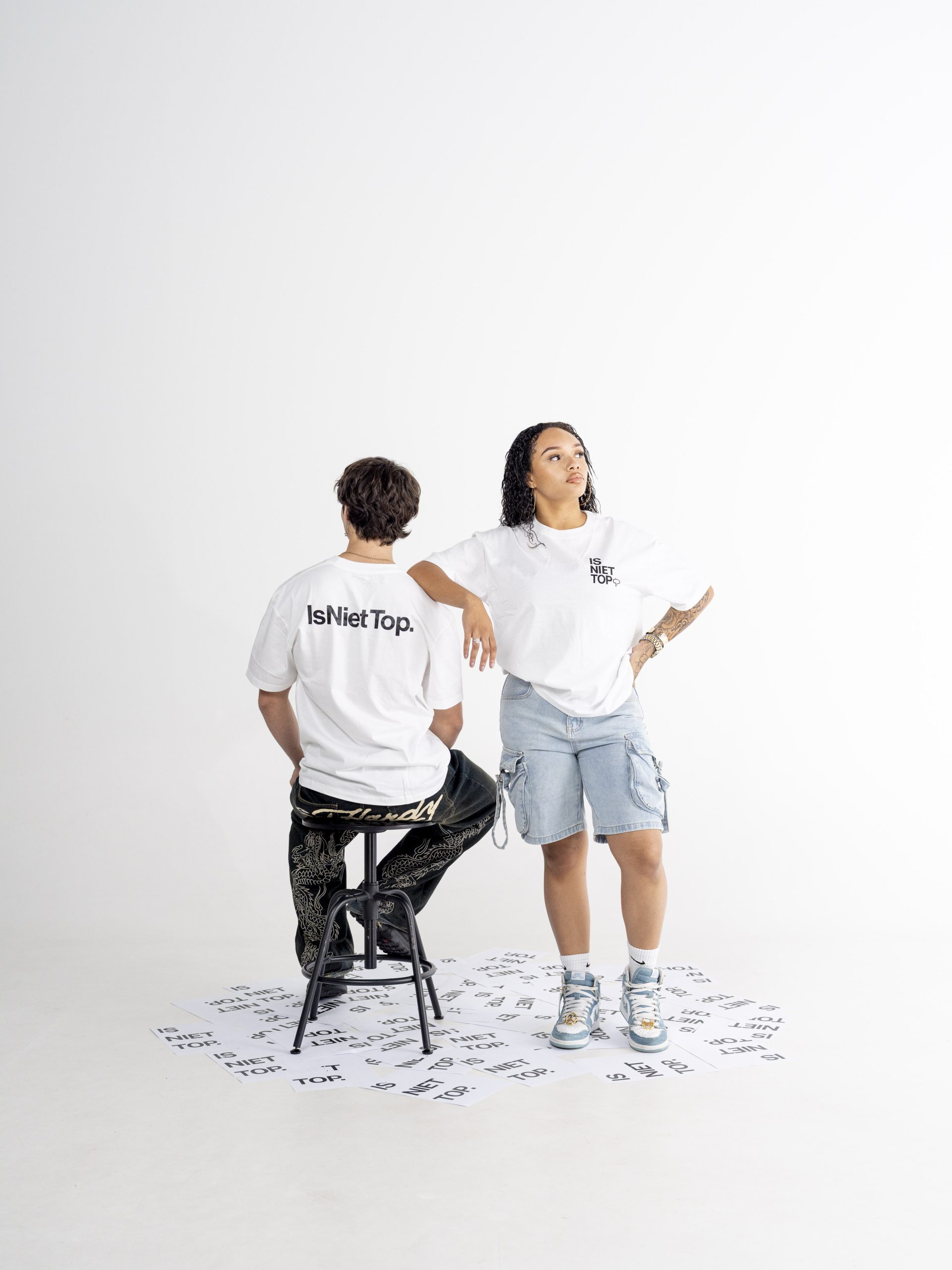 ISNIETTOP T-shirt - Wit - Afbeelding 4