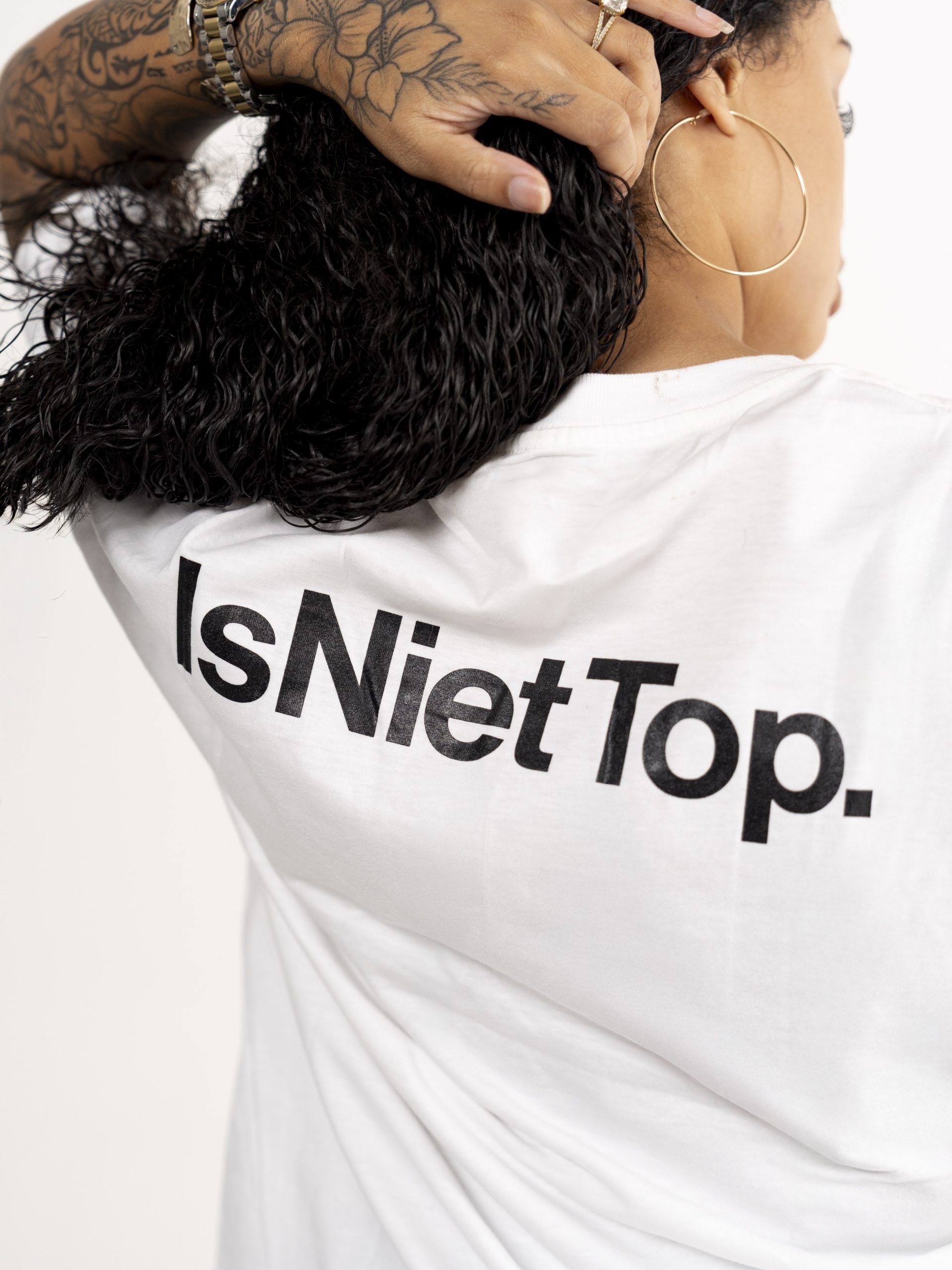 ISNIETTOP T-shirt - Wit - Afbeelding 7
